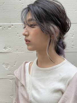 パーク(PARK) 【PARK】インナーシアカラー×ラフアレンジ