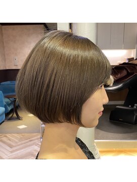 ロンドフルール 大宮東口(Lond fleur) Lond fleur林 飛夕也 丸みのあるショートボブ