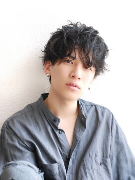 グロウミドル(GROW middle) ニュアンススパイラルパーマ【middle】野村恵子