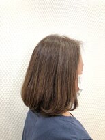 クオリス 上福岡店(QUALIS)&nbsp;40代50代60代/白髪染め/ワンレンボブ/ワンカール/ベージュ/小顔