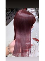 アース 長久手店(HAIR & MAKE EARTH) カシスレッド