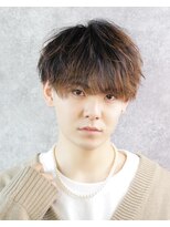 ゴールド 京都(GOALD) シースルー マッシュ 刈り上げ 2ブロック ナチュラル ゆるふわ