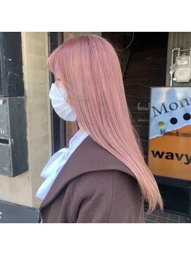 韓国スタイル ピンクベージュ L モノ アンド イニ Mono Inni のヘアカタログ ホットペッパービューティー