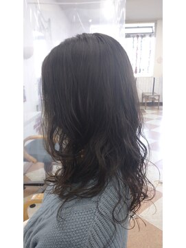 美容室リップル 大人かわいい パーマスタイル