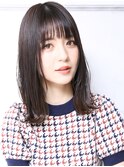 大人可愛い20代30代40代小顔 こなれミディ E3