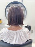 脱白髪染めハイライト白髪ぼかしリタッチハイトーンダブルカラー