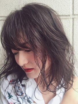 シュシュ(CHOUCHOU) グレープグレージュ☆やわふわシフォンミディ