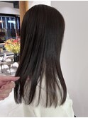 暗髪グレージュ