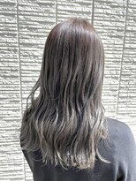 ヘアーメイクガーデン(hair&make garden)&nbsp;ハイトーンカラー×グレーパール