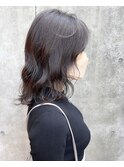 【打越】ミディアム×アッシュブラウン