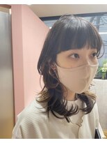 カームバイリコ 学芸大学(calm by liko)&nbsp;ショコラアッシュ/ヘルシースタイル/ふんわりカール/学芸大学