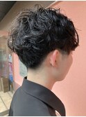 スパイラルパーマ