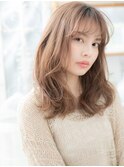 ★大人かわいい波巻き毛先パーマエアリーロング20代30代40代★10