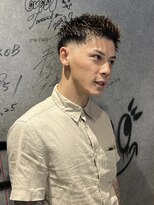 ビート バーバーショップ 大阪駅前第3ビル店(BEET BARBERSHOP)&nbsp;梶山リキさん/ブレイキングダウン/フェードスタイル/メッシュ