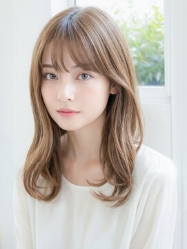 ネオンヘアー(neon hair) ☆くびれミディアム、レイヤー、ワンカール、可愛い☆