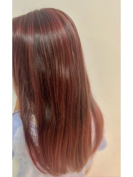 ヘア スパ リゾート リアン(hair spa resort Lien) “ハイライト×ピンクカラー”