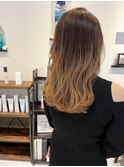 ブロンド グラデーション