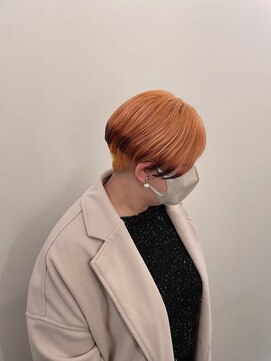 ユニコ(unico) エンドカラー/ブリーチ/ハンサムショート