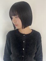 アム(amu)&nbsp;切りっぱなしボブ