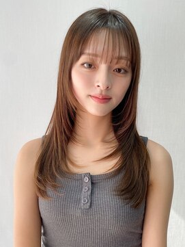 エトラ 渋谷店(etora) 小顔 美髪 レイヤーカット イメチェン ワイドバング"