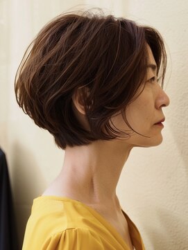 アルトリスト(Altruist Aging×HAIR&SPA) ☆イメチェンピンクベージュアンブレラカラー前髪クールショート