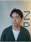 ピンパーマで作るスパイキー