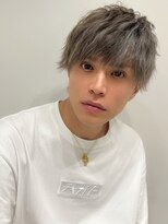 ネイロ 北千住(NeiRo)&nbsp;メンズマッシュブリーチカラーブロンドカラーハイライトカラー