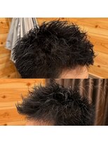 銀座マツナガ 神田店&nbsp;20代30代無造作スパイキーショート刈り上げ