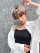 ソース 枚方(SOURCE) ダブルカラー♪透明感ハイトーンブロンド