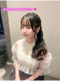 【Lolonois天満】『ヘアメ』あみこみサイドポニー（御輿天使羽）