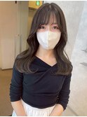 美髪＊オリーブグレージュ＊ふんわりセミウェーブ＊Zina札幌大通
