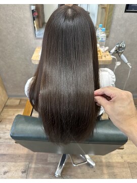 リベストバイジェービー 稲毛(li best. byjb) ダークアッシュ/大人ガーリー/似合わせカット[稲毛/白髪ぼかし]