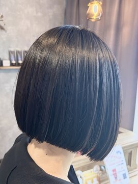 アルファ 我孫子店(alpha) 切りっぱなしボブ/透明感/韓国風/まとまるボブ/我孫子