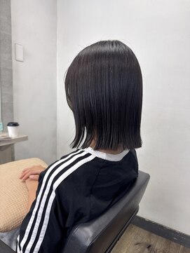 ハイル(KHAIR) 切りっぱなしボブ/ラインBOB/yuu