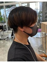 ヘア アンド スパ エジェリ プリム(hair&spa egerie prime)&nbsp;刈り上げセンターパート