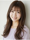 レイヤーカット髪質改善トリートメント前髪カット