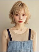 ハイトーンボブ/レイヤースタイル