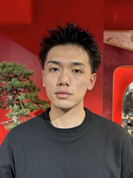 メリケンバーバーショップ トーキョー(MERICAN BARBERSHOP TYO) スパイキーショート/ツーブロック/アップバング【嶋壽】304