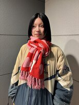 ヘアーアイストゥーレ(HAIR ICI TRE)&nbsp;ダークカラーブラックカラーボブ