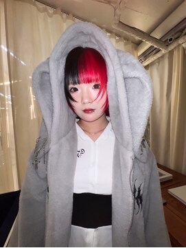 ハコ プラス(HACO+) 【Haco+】Rena_ツートンカラー_ダブルカラー