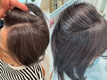 ムイ(muy)の写真/【札幌/さっぽろ駅徒歩1分】似合わせカット×グレイカラーならmuy【ムイ】へ♪清潔感ある髪色が叶います*