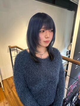 チックタック モーガン モデル(TICK-TOCK MORGAN Model) シルバーブルー/ブリーチカラー/裾カラー/神戸元町