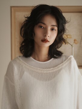 ハイマー(HEIMER) 顔周りカット×パーマでつくる大人ミディアム