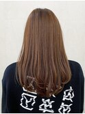 ベージュブラウン☆くびれレイヤーロング