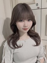 ネクストハラジュク(NEXT HARAJUKU) 韓国風ミディ/くびれスタイル/レイヤーカット/透明感カラー