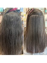 ファム 横川店(femme)&nbsp;40代・50代髪質改善ストレート/広島/西区/横川/縮毛矯正/水素