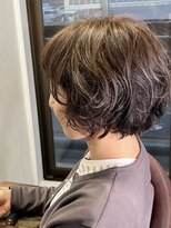 ネスト ヘアーデザイン(NEST hair design)&nbsp;癖を活かす柔らかショートボブ