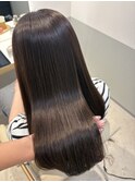艶髪アッシュブラウン