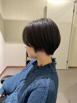 クリック(Click) ミルクティーブロンド/ダークブルー/デジタルパーマ/小倉