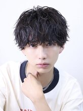 フレイバ 吉祥寺(FLAVA)&nbsp;シャドウパーマ　ラウンドマッシュ